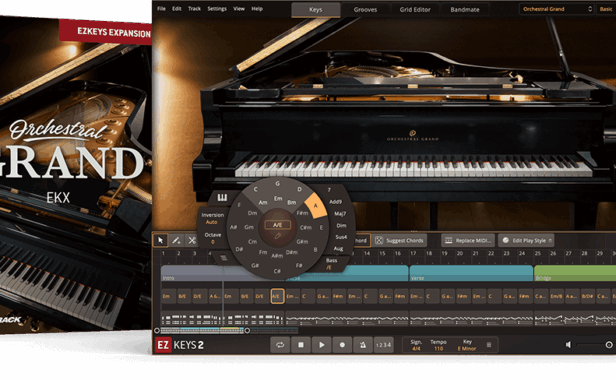 拓展钢琴音源 Toontrack Orchestral Grand EKX SOUNDBANK