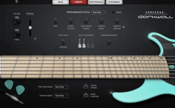 现代金属贝司音源 Impact Soundworks Shreddage 3.5 Darkwall