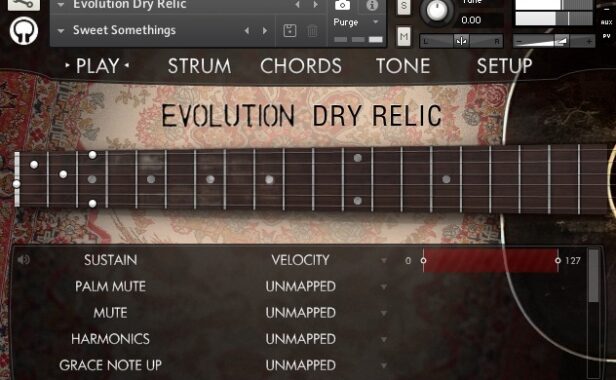 吉布森木吉他音源 Orange Tree Samples Evolution Dry Relic v1.3.0