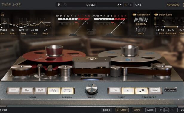 模拟磁带机效果器 Arturia Tape J-37 v1.0.0