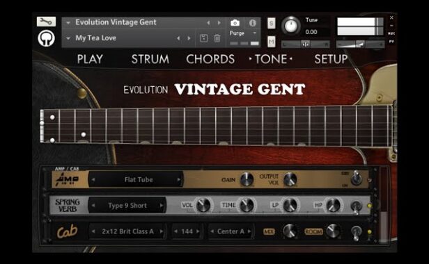 空心电吉他音色库 Orange Tree Samples Evolution Vintage Gent v1.2.5