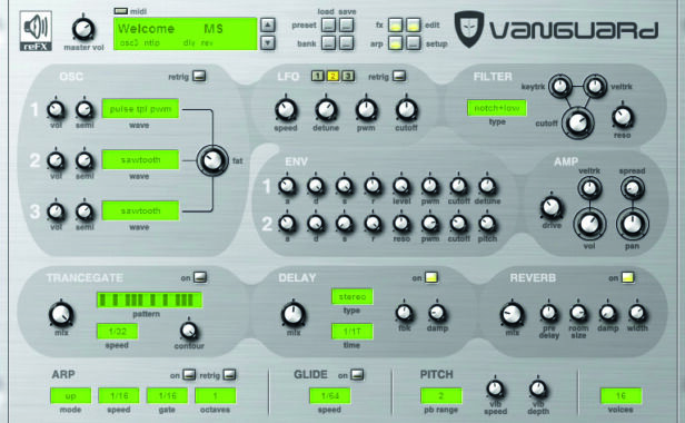 虚拟合成器 reFX Vanguard v2.0.13 CE Win