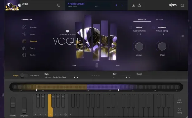 虚拟钢琴音源 UJAM Virtual Pianist + Library v1.4.1 R2R Win