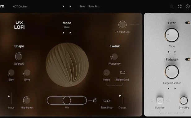 模拟复古效果 UJAM UFX-LOFI v1.0.1 R2R Win