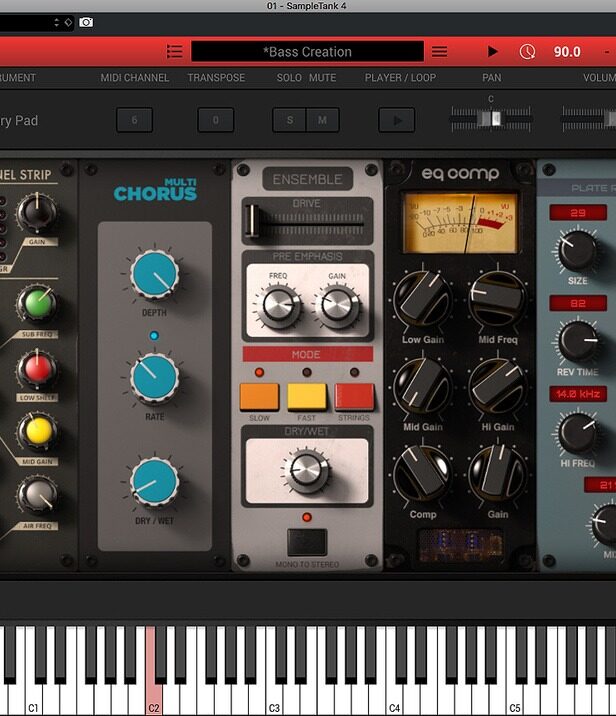 采样坦克4音源采样器 IK Multimedia SampleTank 4 v4.2.4 R2R Win