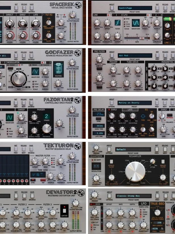 19个效果&合成插件 D16 Group Plugins Collection v2025.9 Mac MORiA