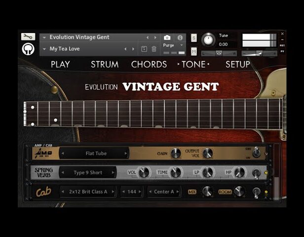 空心电吉他音色库 Orange Tree Samples Evolution Vintage Gent v1.2.5