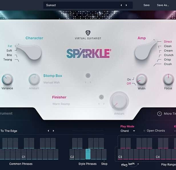 虚拟吉他手 UJAM Virtual Guitarist SPARKLE 2 v2.4.1 R2R Win