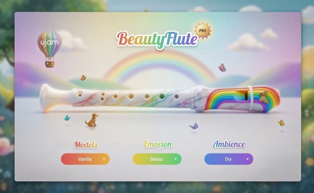 充满个性的长笛 UJAM BEAUTIFLUTE Pro v1.0.1 R2R Win