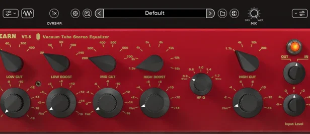真空管均衡器 MixWave DW Fearn VT-5 v1.0.1