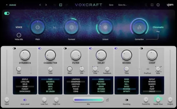 人声处理器 UJAM VOXCRAFT v1.0.0