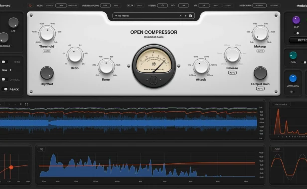 全能压缩器 Woodstock Audio Open Compressor v1.0.7