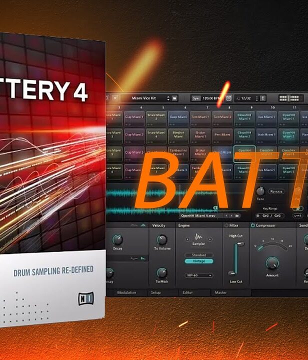 电池故预设 Native Instruments Battery 4 Factory Library MPC Expansion WAV XPN XPM by pigeon3