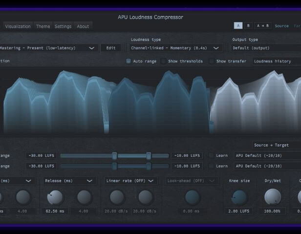 响度压缩器 APU Software APU Loudness Compressor v4.6.1