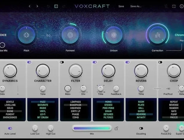 人声处理器 UJAM VOXCRAFT v1.0.0