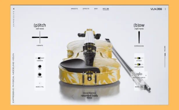 MPE物理建模弦乐合集 Expressive E Soliste v1.0.3 U2B Mac GUISEPPE