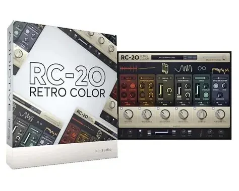 复古色彩润色效果器-XLN Audio RC-20 Retro Color v1.5.2.1 R2R Win