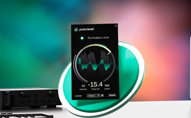 AI智能音量平衡插件 Sonible pure level v1.0.0