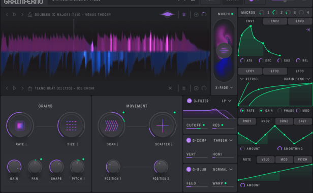 粒子合成器 BABY Audio Grainferno v1.0.0