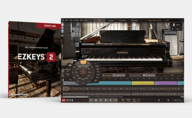 虚拟钢琴主程序 Toontrack EZkeys v2.1.5 Update