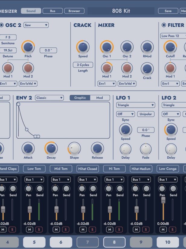 鼓合成器 Waldorf Attack v3.0.1