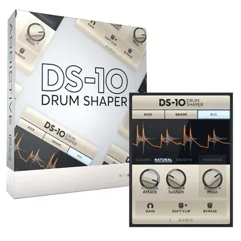 鼓瞬态整形效果器-XLN Audio DS-10 Drum Shaper v1.3.6.3 R2R Win