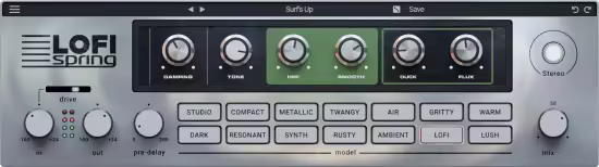 复古弹簧混响 Wave Alchemy Lofi Spring v1.0.0 Mac