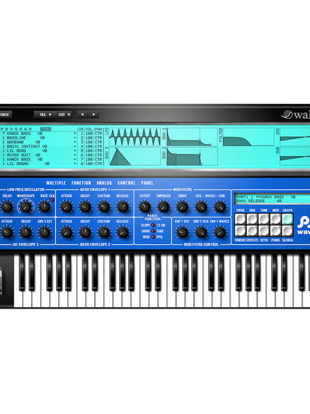 80年代传奇合成器 Waldorf PPG Wave 3 V v2.0.1