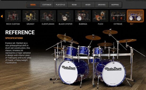 物理建模架子鼓 IK Multimedia MODO DRUM v1.5.0 R2R Win