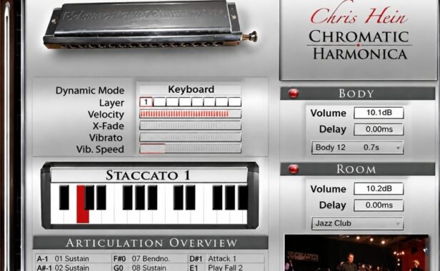 半音阶口琴 Best Service Chris Hein Chromatic Harmonica