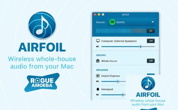 无线音频传输软件 Rogue Amoeba Airfoil v5.12.3 MacOS