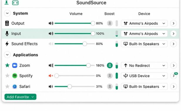 流媒体音频控制软件 Rogue Amoeba SoundSource v5.7.2 MacOS