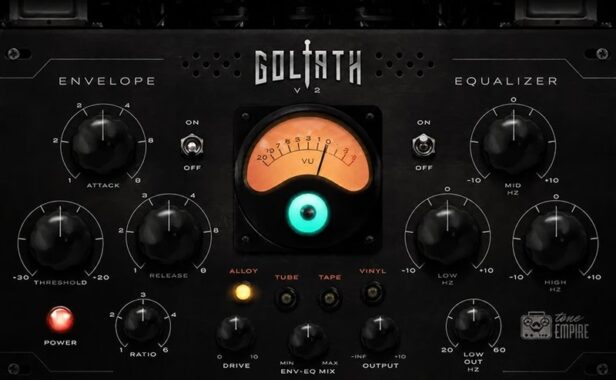 模拟通道条效果插件 Tone Empire Goliath V2 v3.3.0