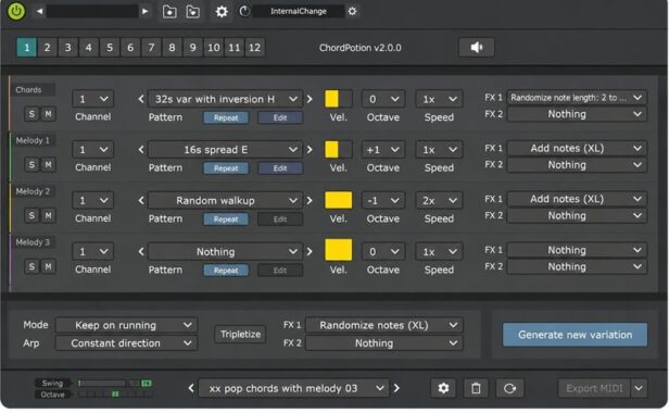 智能MIDI和弦插件 FeelYourSound Chord Potion v2.4.0 R2R
