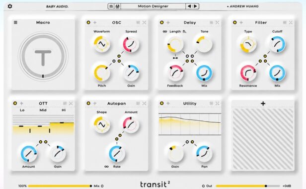 多重效果器 BABY Audio Transit 2 v1.1.0 BUBBiX