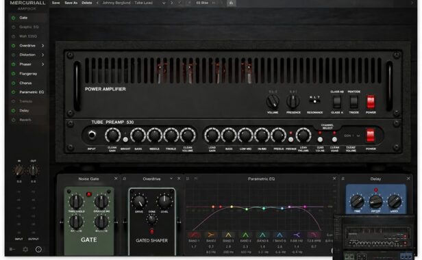 吉他放大效果器 Mercuriall AmpBox v1.5.0 CE Win