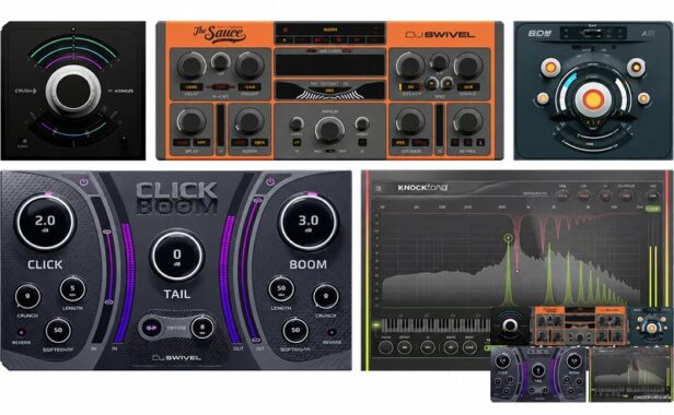 综合效果插件套装 DJ Swivel All Plugins Bundle v2024.11.16 R2 MacOS (包含BDE Click Boom HitStrip Knocktonal Spread The Souce)