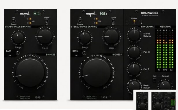 立体声扩展插件 Plugin Alliance Brainworx SPL BiG v1.0.0