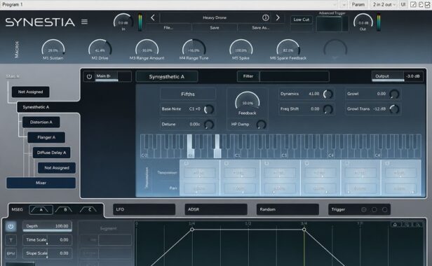 多重效果插件 Rhizomatic Synestia FX v1.0.0 MacOS-HCiSO