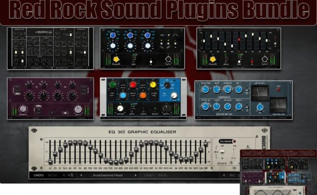 综合混音插件套装 Red Rock Sound All Plug-ins Bundle v2024.11 R2R Win (包含 录音机 AQ550 AQ550B AQ560 EQ560 BQ-A EQ 3 uniQ HLF-3C EXCITER 低音增强器 SA 60 EQ 302 COMP 609)
