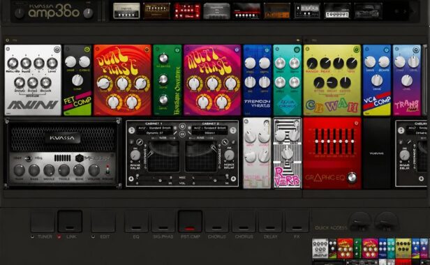 综合吉他效果机架插件 Kuassa Amplifikation 360 Bundle v1.2.7