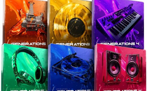 电音嘻哈综合采样包 Cymatics GENERATIONS 4 WAV MIDI