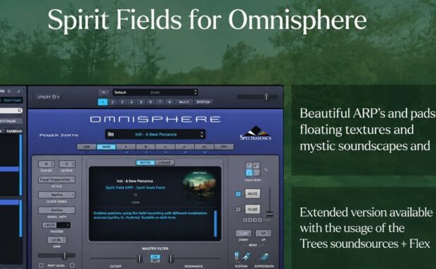 合成器预设 Triple Spiral Audio Spirit Fields for Omnisphere 2