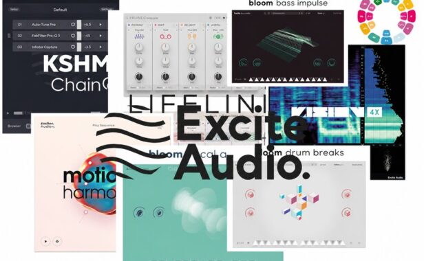 8个特色混音&乐器插件合集 Excite Audio Plugins Bundle v2024.4 R2R （VISION 4X Motion Harmonic Lifeline Expanse Lifeline Console KSHMR Chain Bloom Drum Breaks Vocal Aether Bass Impulse）