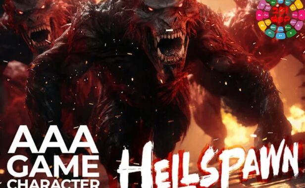 地狱恶兽角色音效 Epic Stock Media AAA Game Character Hellspawn WAV