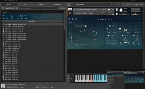 现代声乐音源 Sonixinema Siren