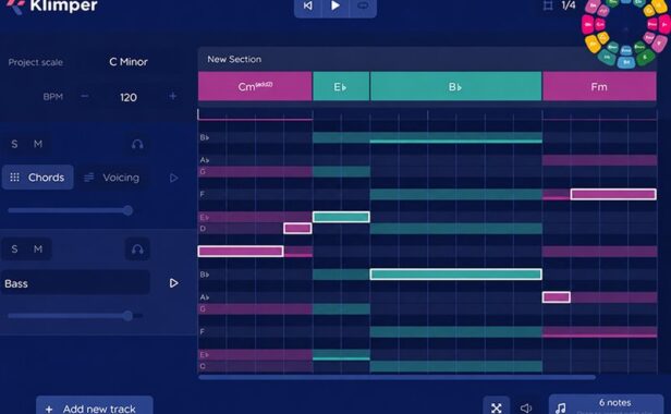 智能和弦旋律生成插件 POLYDIGM Software Klimper v2.4.0