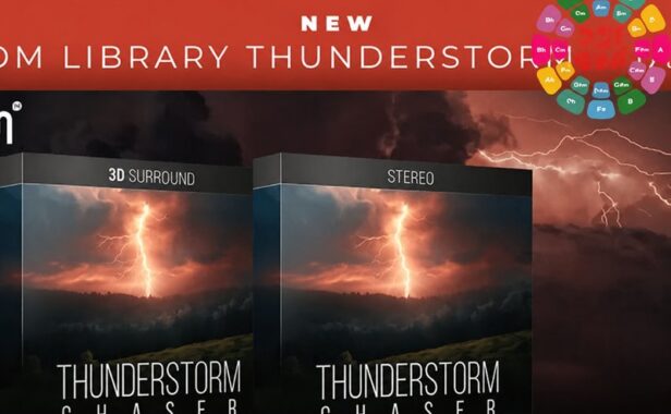 雷暴音效包 Boom Library Thunderstorm Chaser Stereo+3D WAV