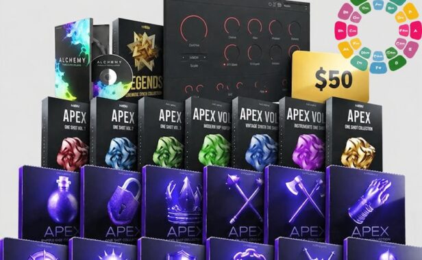 嘻哈电音综合采样 Cymatics APEX MIDI 2025 ULTIMATE EDITION WAV MIDI