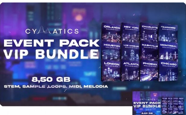 综合采样包 Cymatics Event Pack VIP BUNDLE WAV MIDI